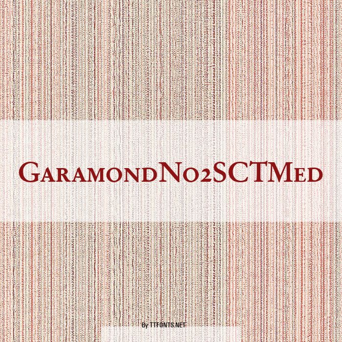 GaramondNo2SCTMed example