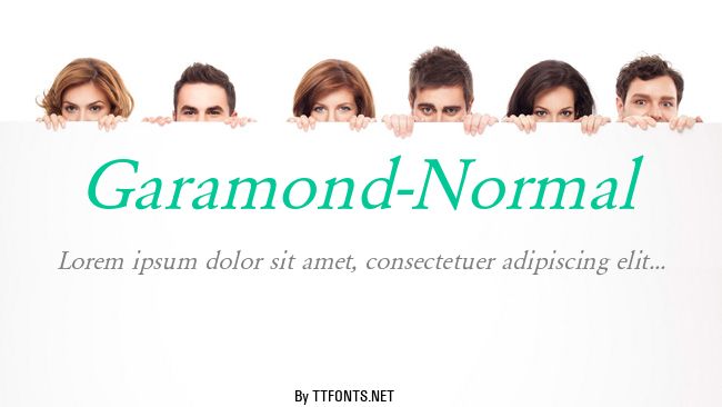Garamond-Normal example