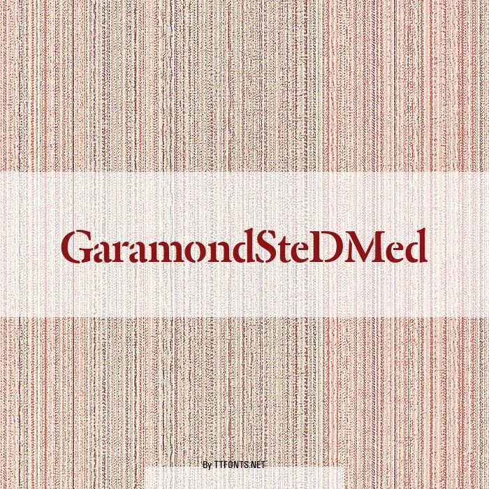 GaramondSteDMed example