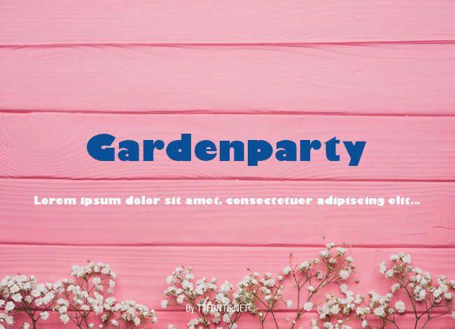 Gardenparty example