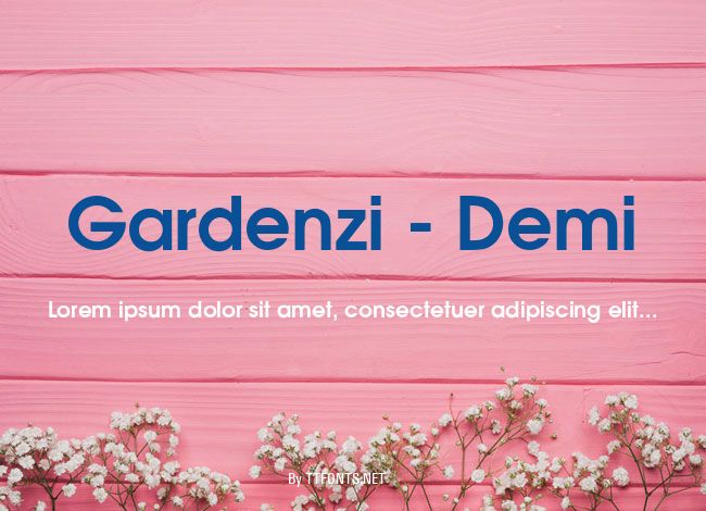 Gardenzi - Demi example