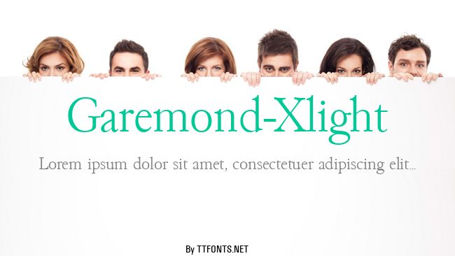 Garemond-Xlight example