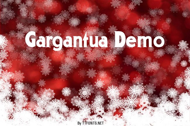 Gargantua Demo example