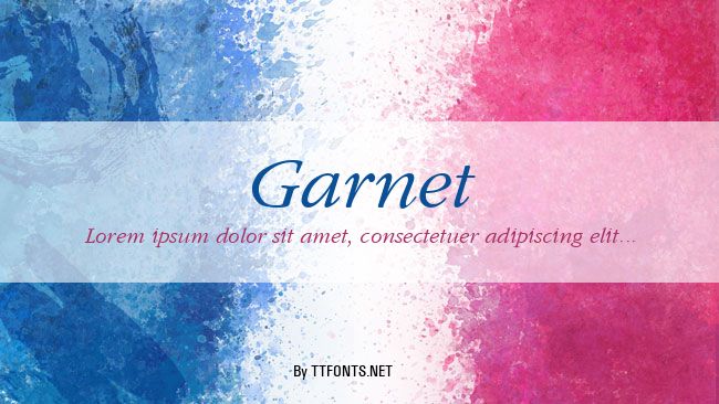 Garnet example