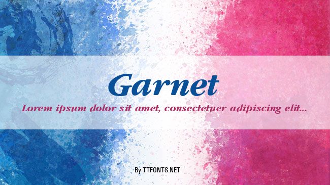 Garnet example
