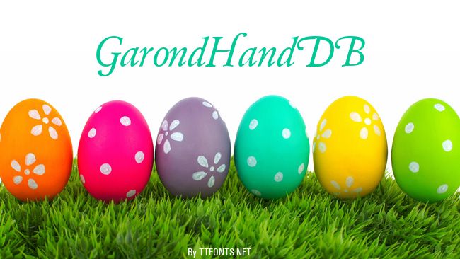 GarondHandDB example