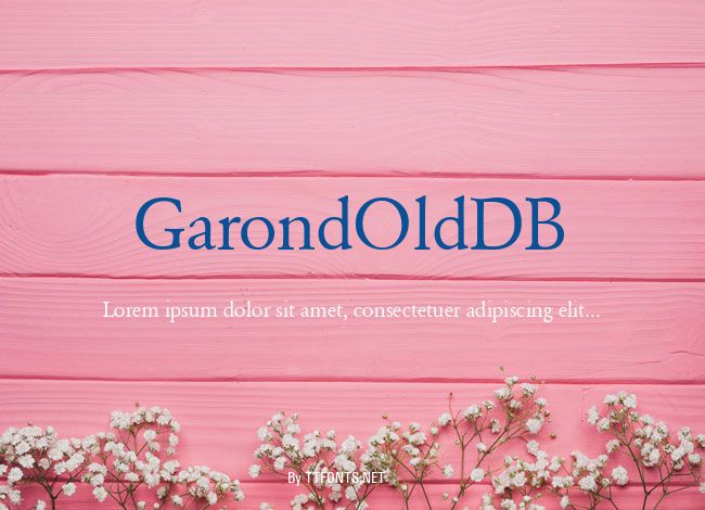 GarondOldDB example