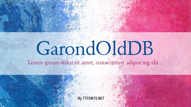 GarondOldDB example