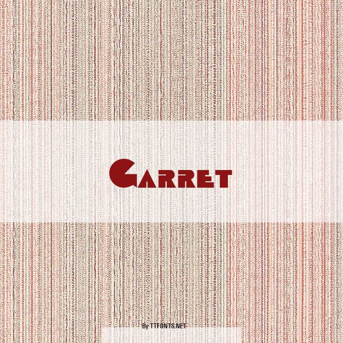 Garret example