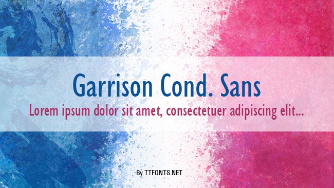 Garrison Cond. Sans example