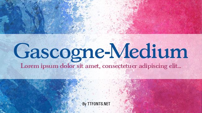 Gascogne-Medium example