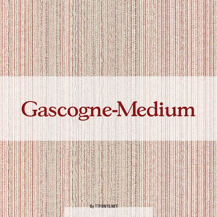 Gascogne-Medium example