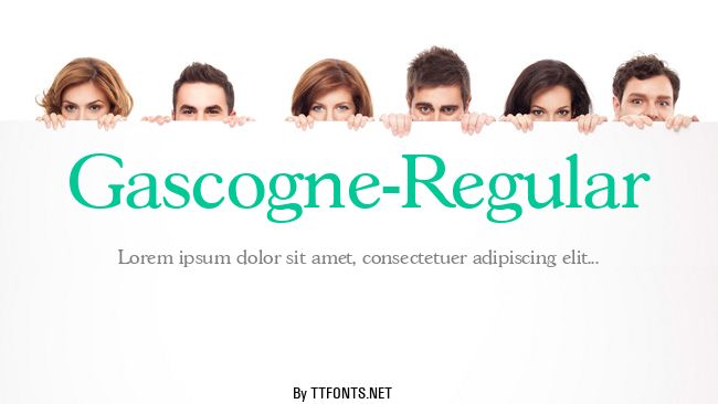 Gascogne-Regular example