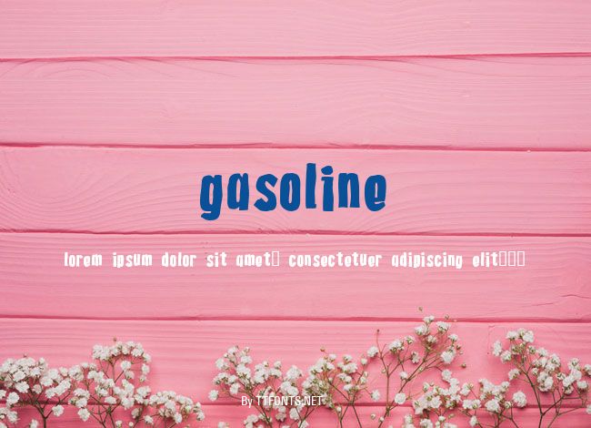 Gasoline example