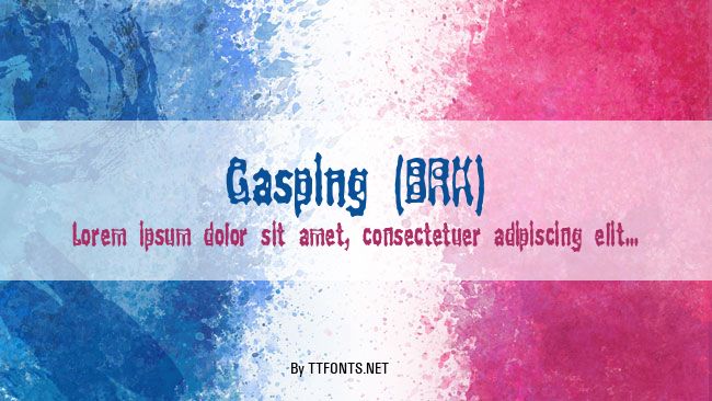 Gasping (BRK) example