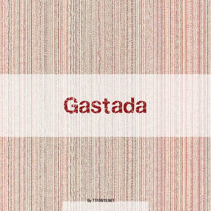 Gastada example