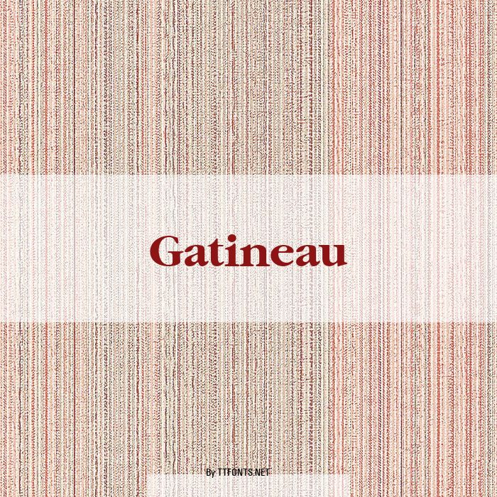 Gatineau example
