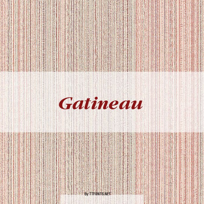 Gatineau example