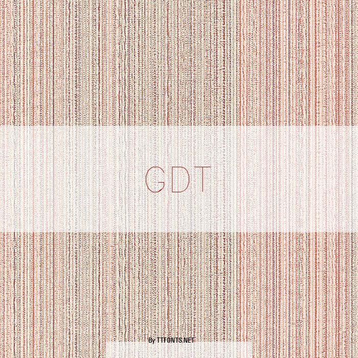 GDT example