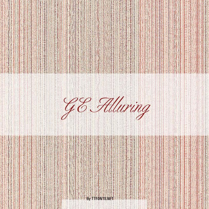 GE Alluring example