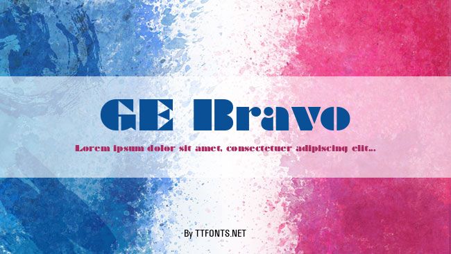 GE Bravo example