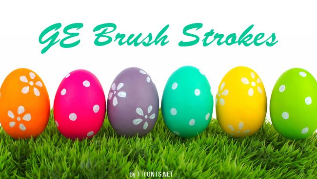 GE Brush Strokes example