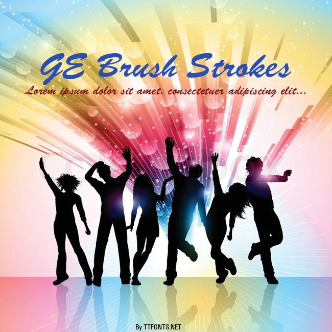 GE Brush Strokes example