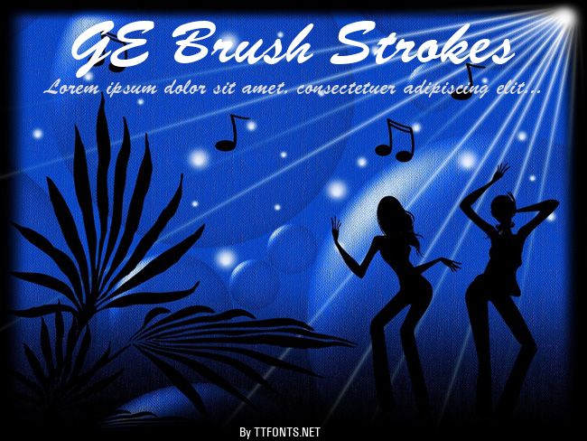GE Brush Strokes example