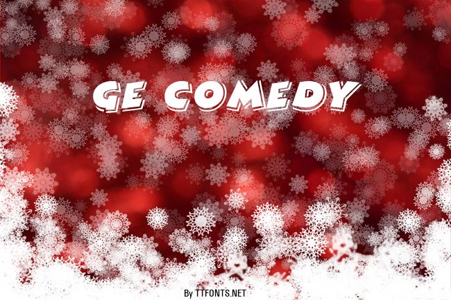GE Comedy example