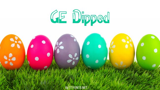 GE Dipped example