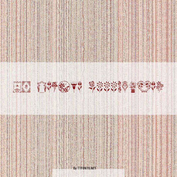 GE Floral Stencils example