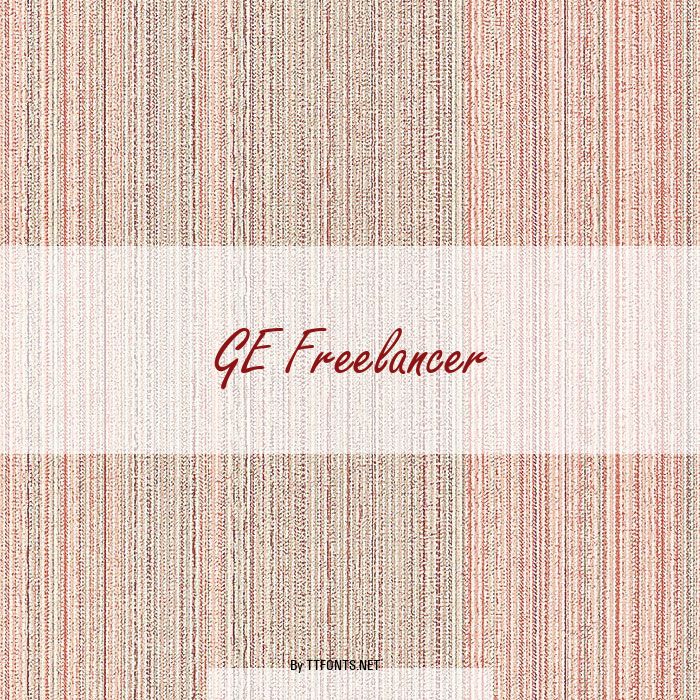 GE Freelancer example