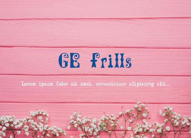 GE Frills example