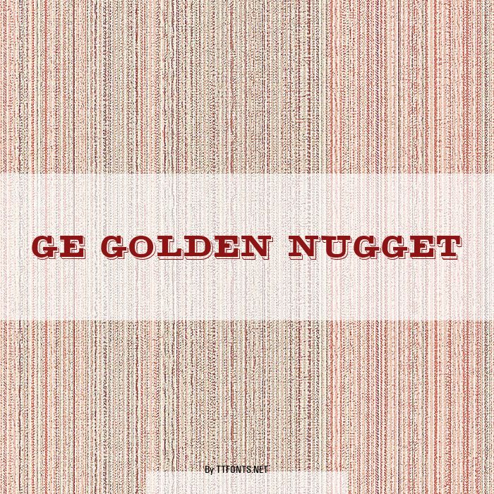 GE Golden Nugget example