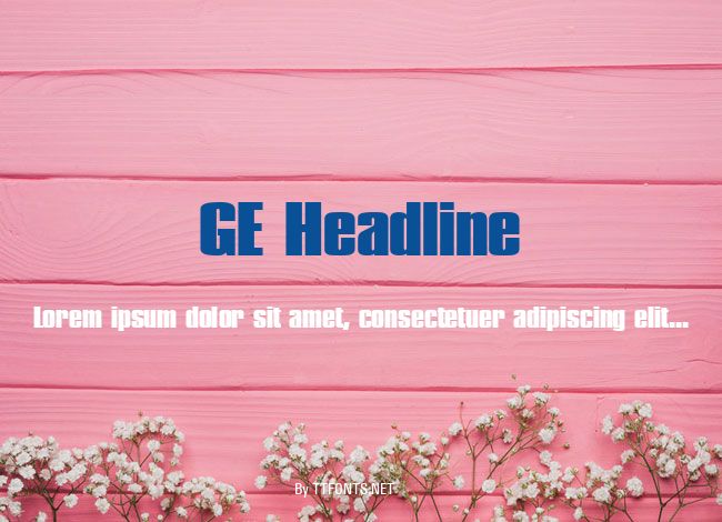 GE Headline example