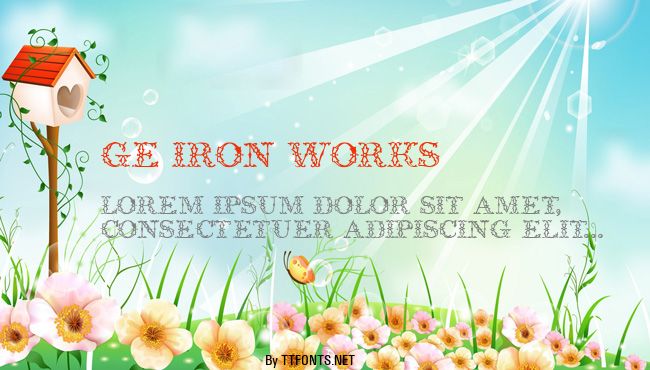 GE Iron Works example