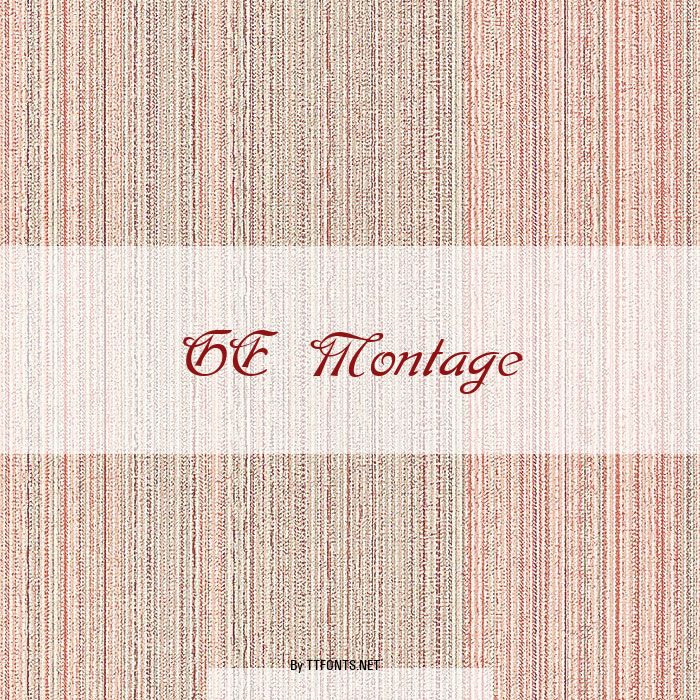 GE Montage example