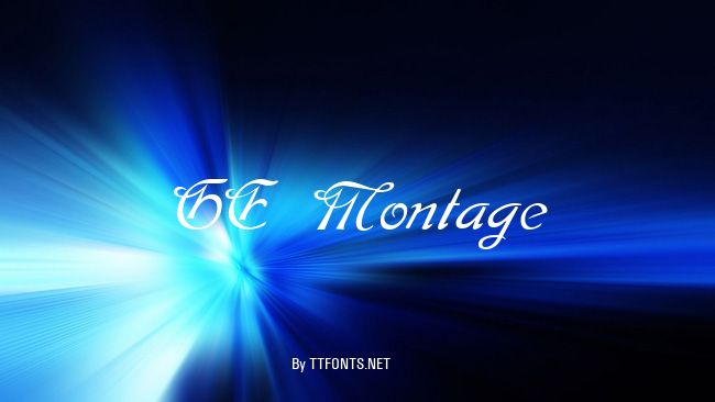 GE Montage example