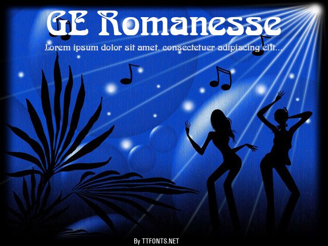 GE Romanesse example