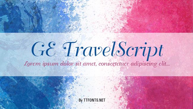 GE TravelScript example