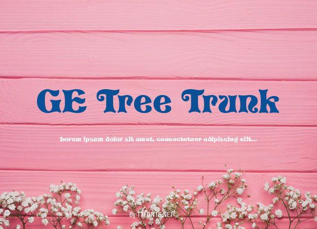 GE Tree Trunk example