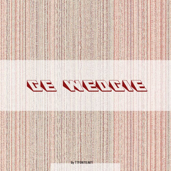 GE Wedgie example