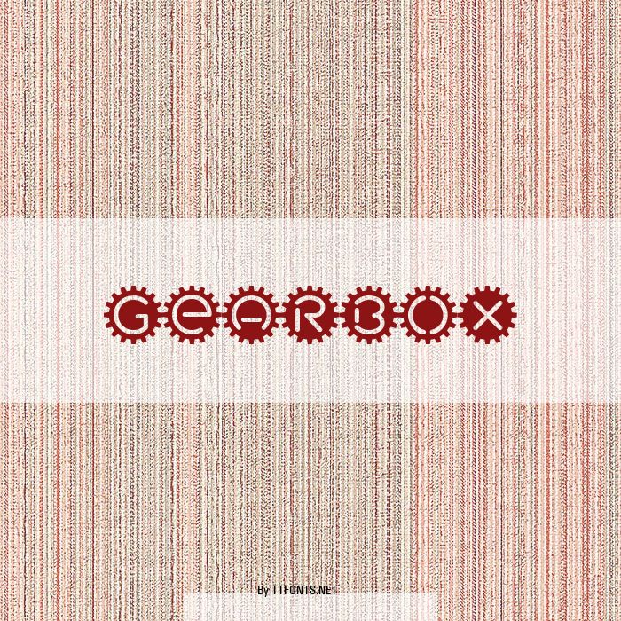 GearBox example