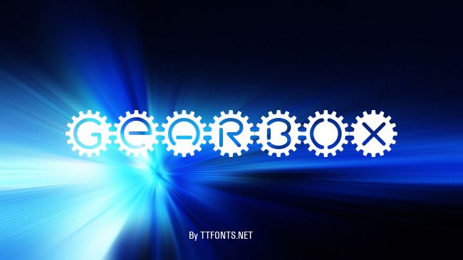 GearBox example