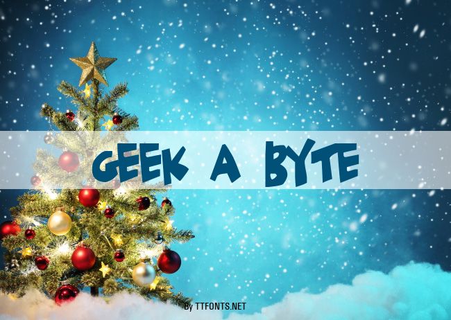 Geek a byte example