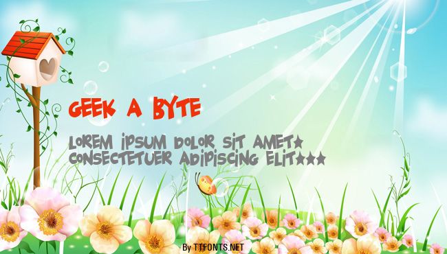 Geek a byte example