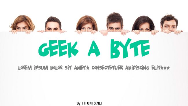Geek a byte example