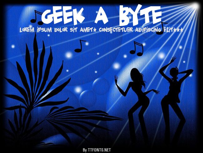 Geek a byte example