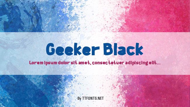 Geeker Black example