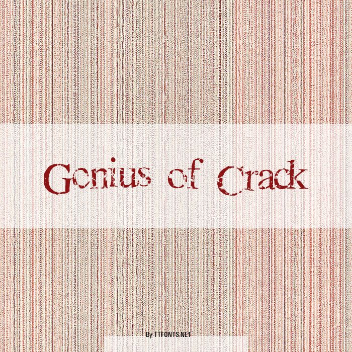 Genius of Crack example